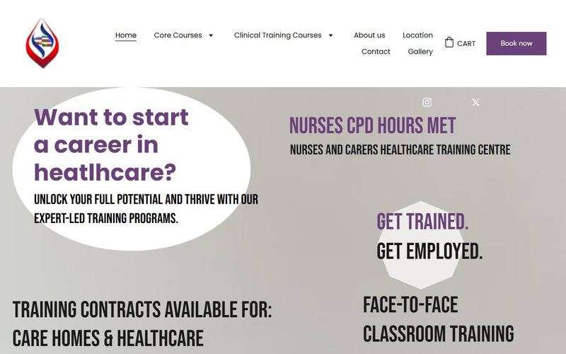 Core Training UK website